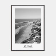 La Jolla Portrait B&W No 2 Poster