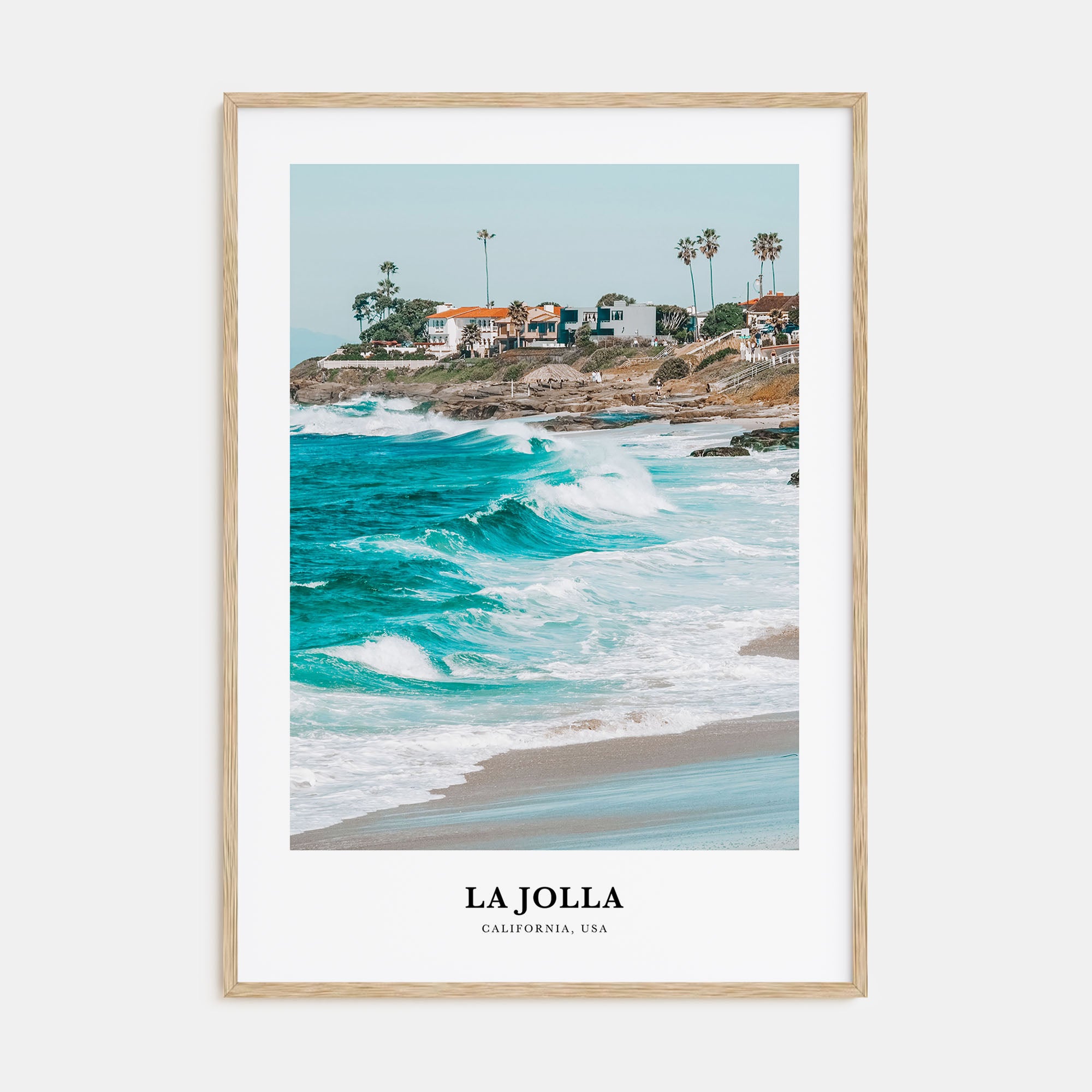 La Jolla Portrait Color No 2 Poster
