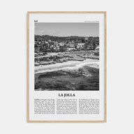 La Jolla Travel B&W No 1 Poster