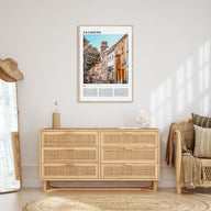 La Laguna Travel Color Poster