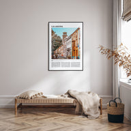 La Laguna Travel Color Poster
