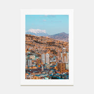 La Paz Photo Color Poster