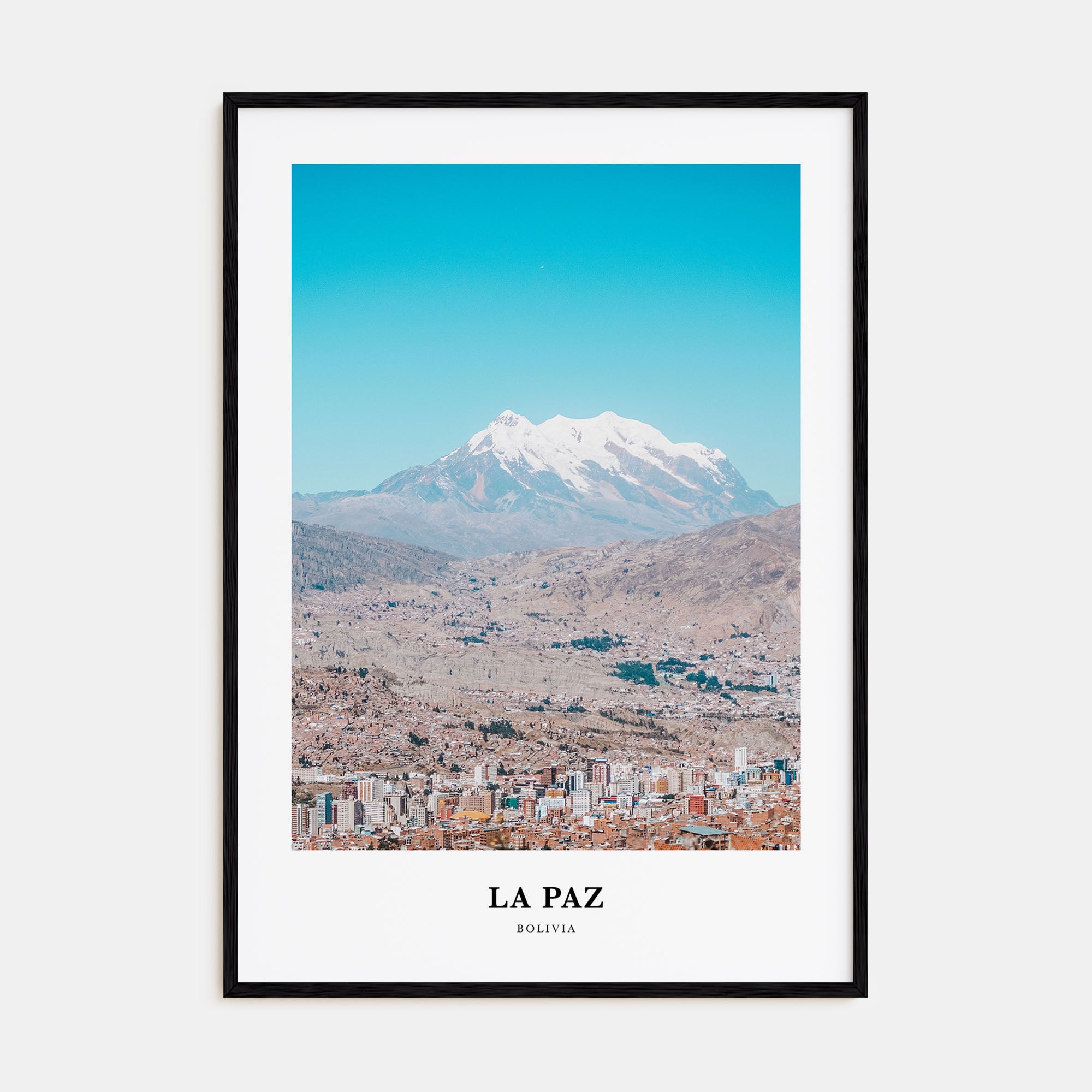 La Paz Portrait Color Poster