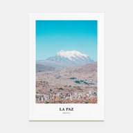 La Paz Portrait Color Poster