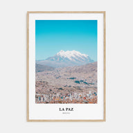 La Paz Portrait Color Poster