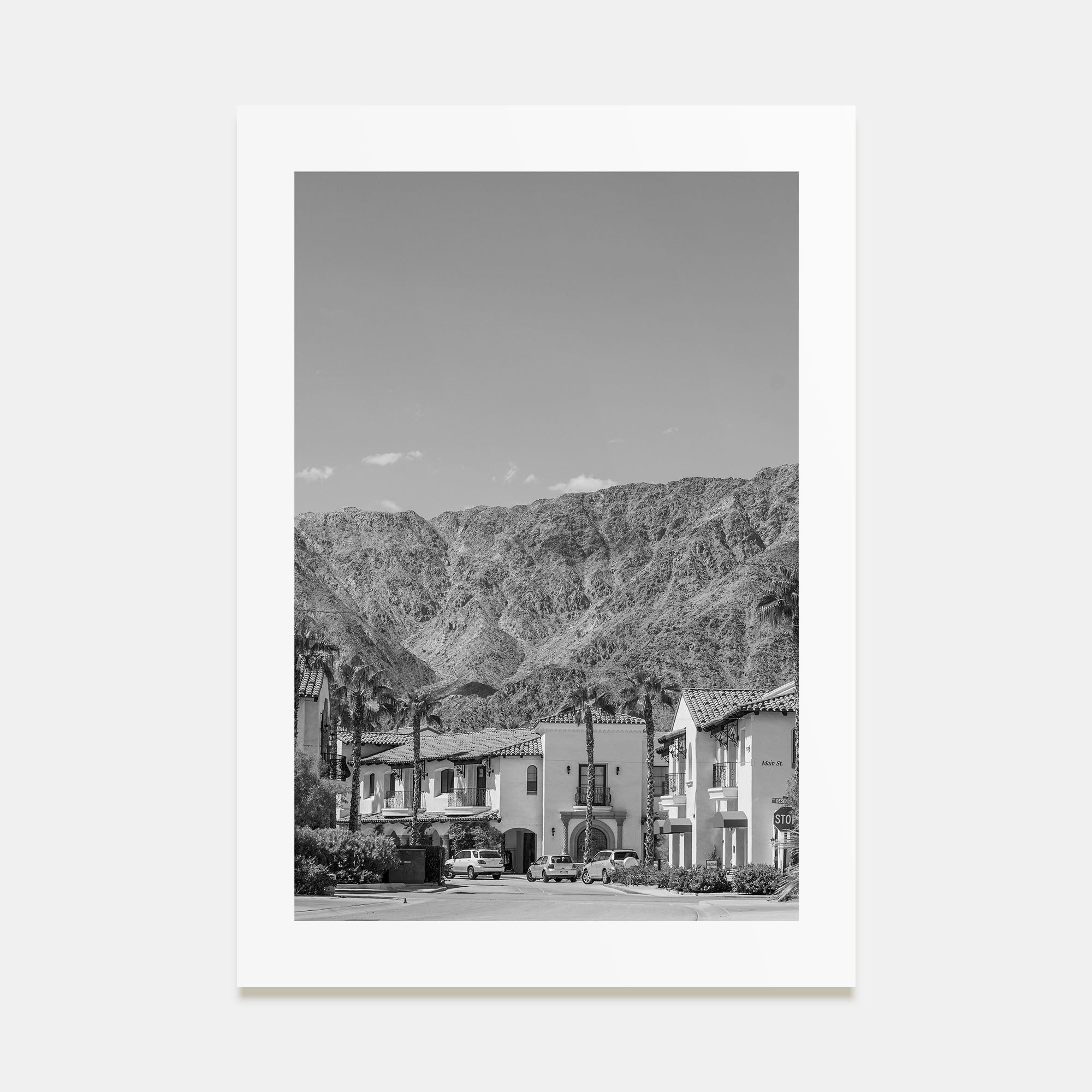 La Quinta Photo B&W Poster