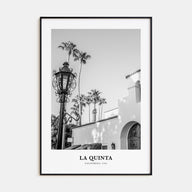 La Quinta Portrait B&W No 1 Poster