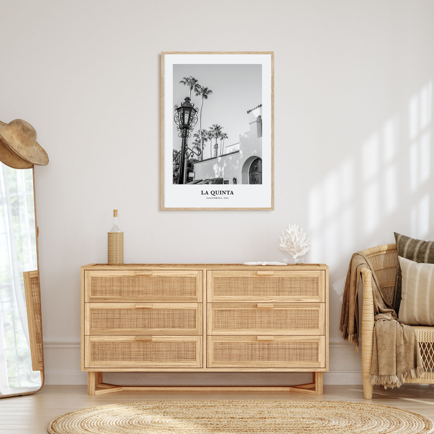 La Quinta Portrait B&W No 1 Poster