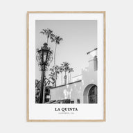La Quinta Portrait B&W No 1 Poster