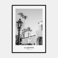 La Quinta Portrait B&W No 1 Poster