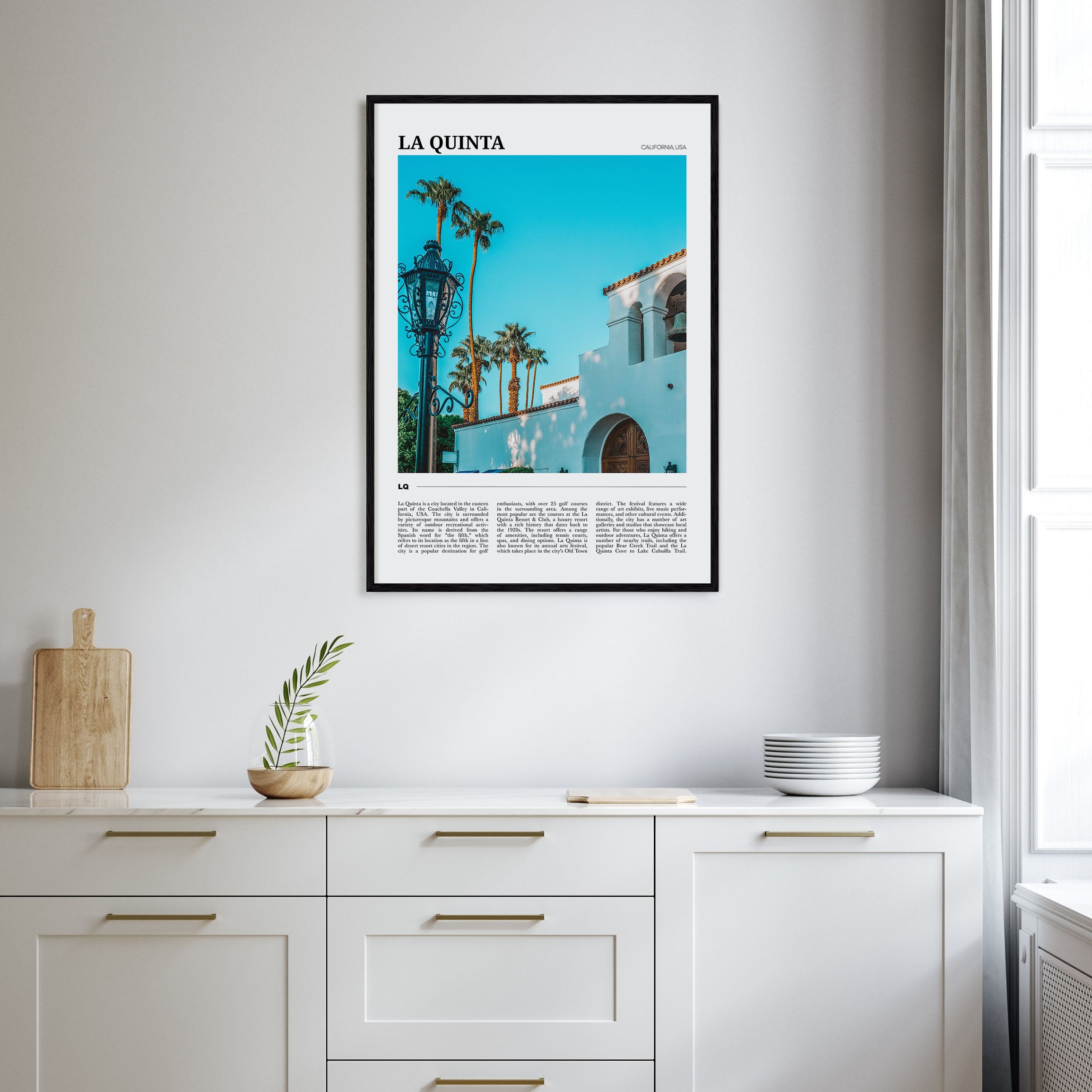 La Quinta Travel Color Poster
