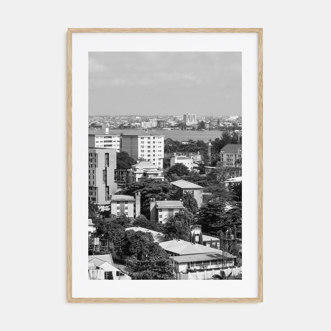 Lagos, Nigeria Photo B&W Poster