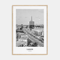 Lagos, Nigeria Portrait B&W No 2 Poster