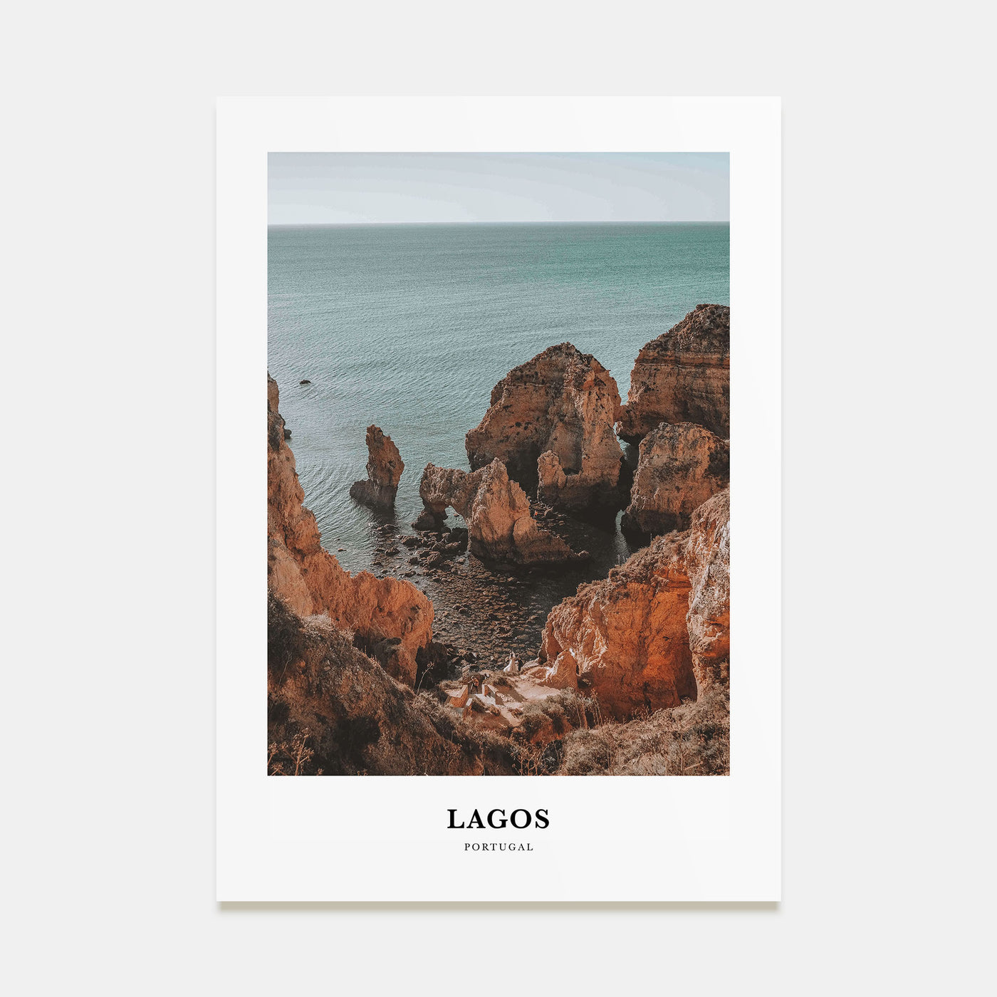 Lagos, Portugal Portrait Color Poster