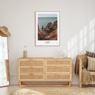 Lagos, Portugal Portrait Color Poster