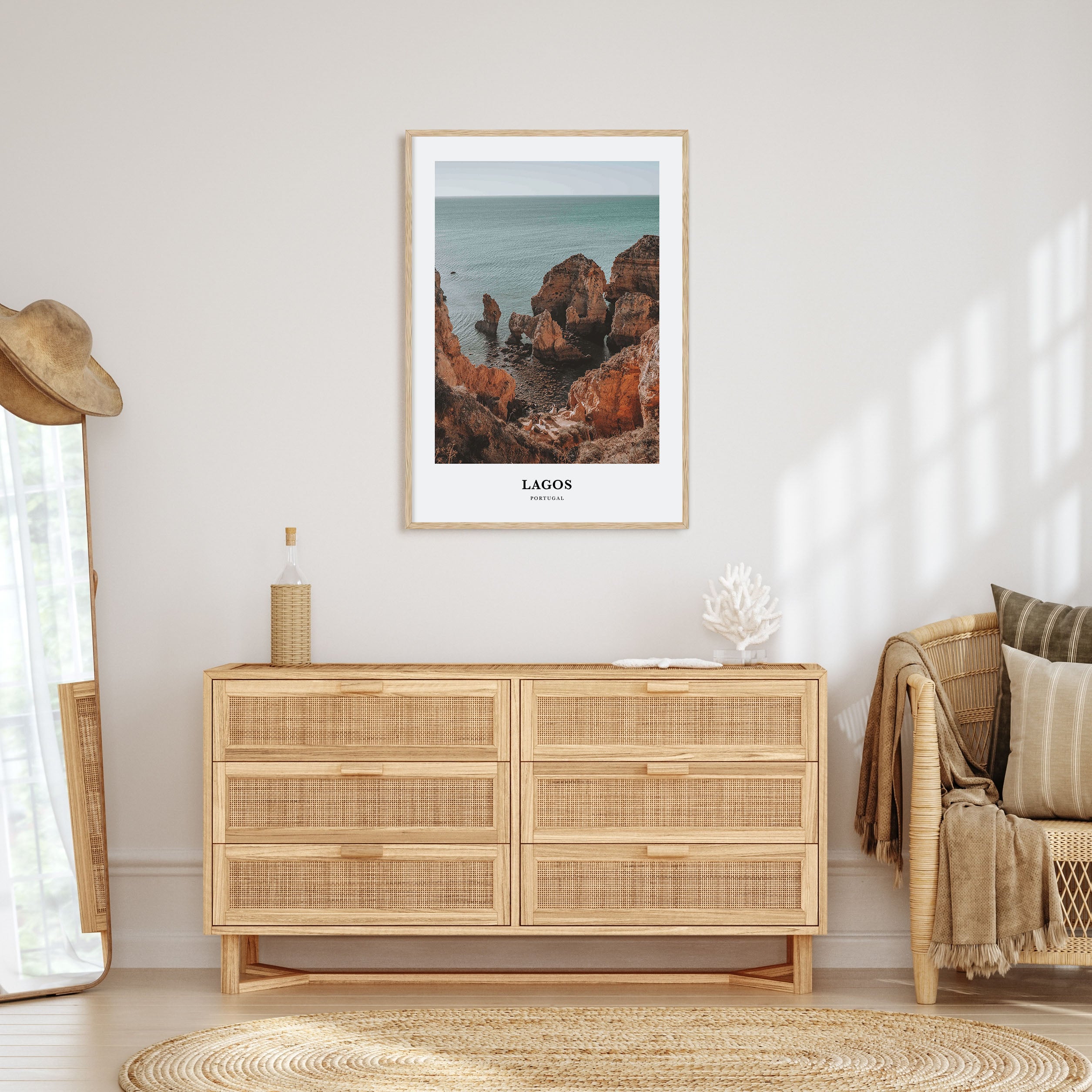 Lagos, Portugal Portrait Color Poster