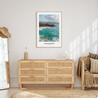 Laguna Beach Portrait Color No 2 Poster