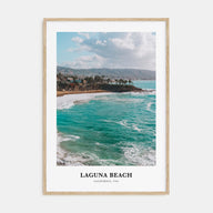 Laguna Beach Portrait Color No 2 Poster