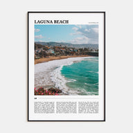 Laguna Beach Travel Color No 2 Poster