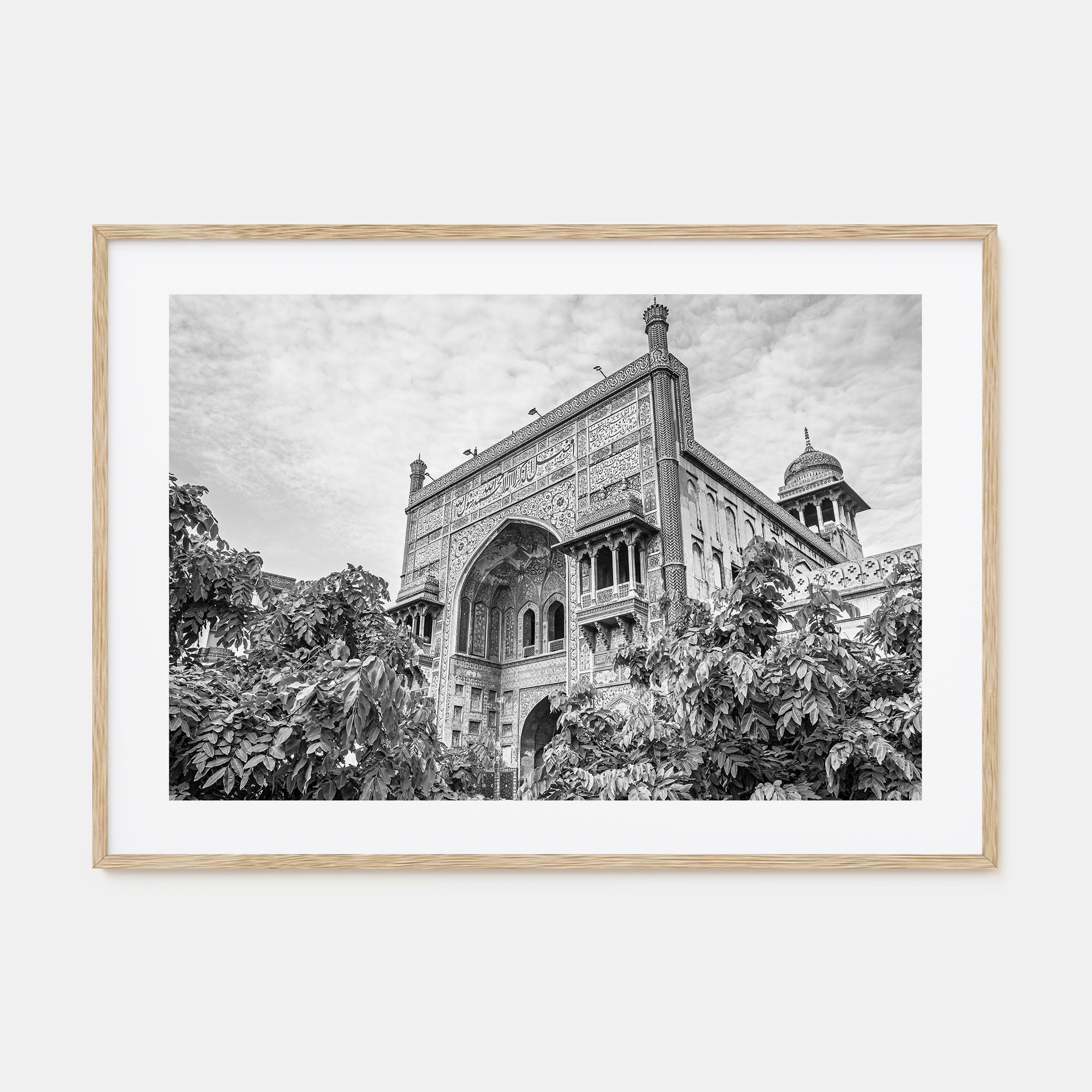 Lahore Landscape B&W Poster
