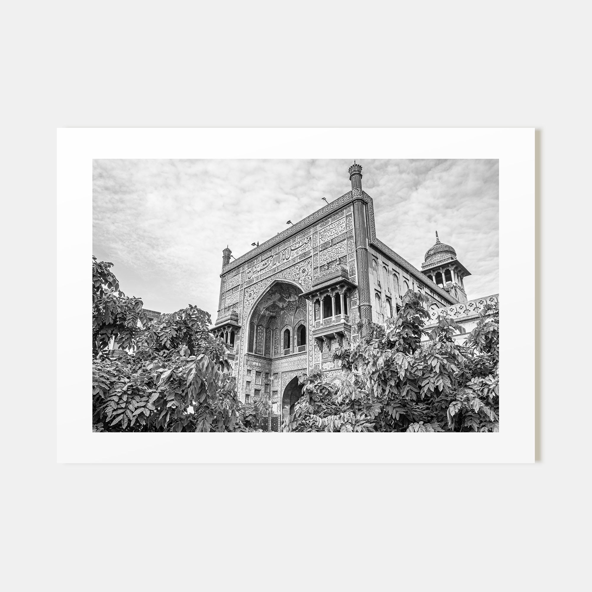 Lahore Landscape B&W Poster