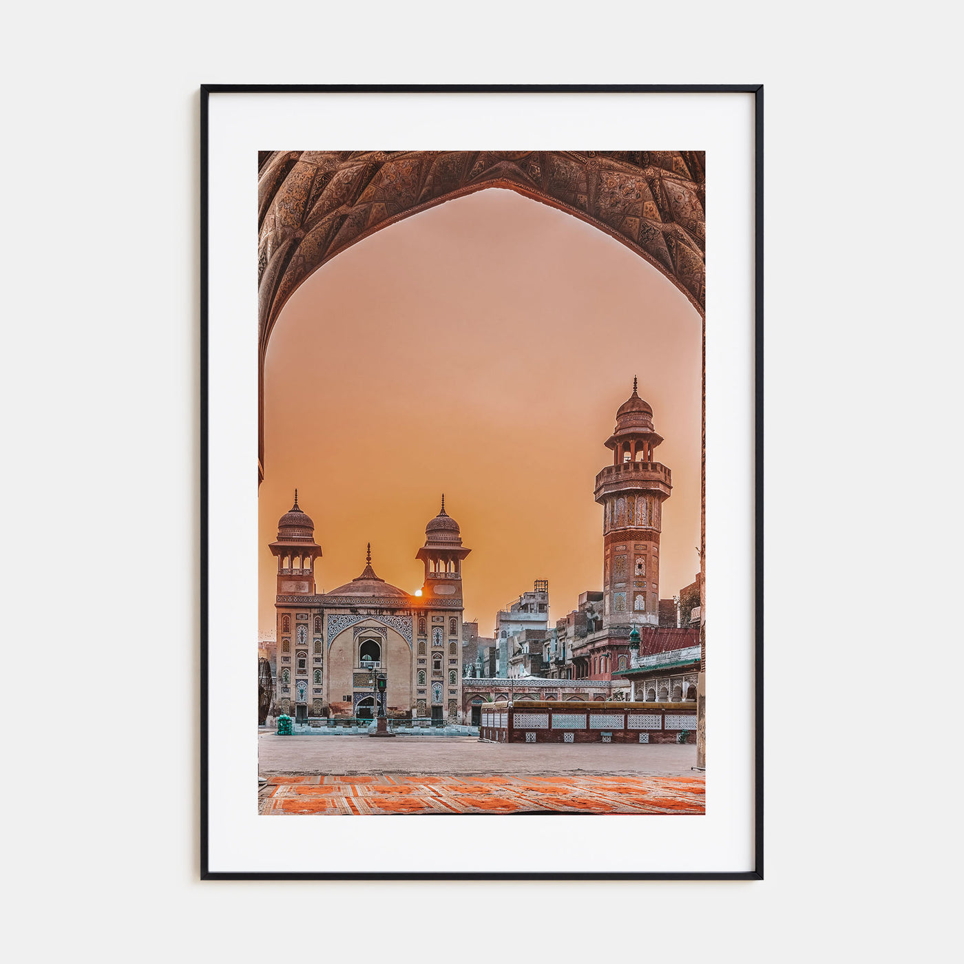 Lahore Photo Color Poster