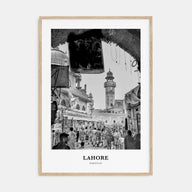 Lahore Portrait B&W No 1 Poster