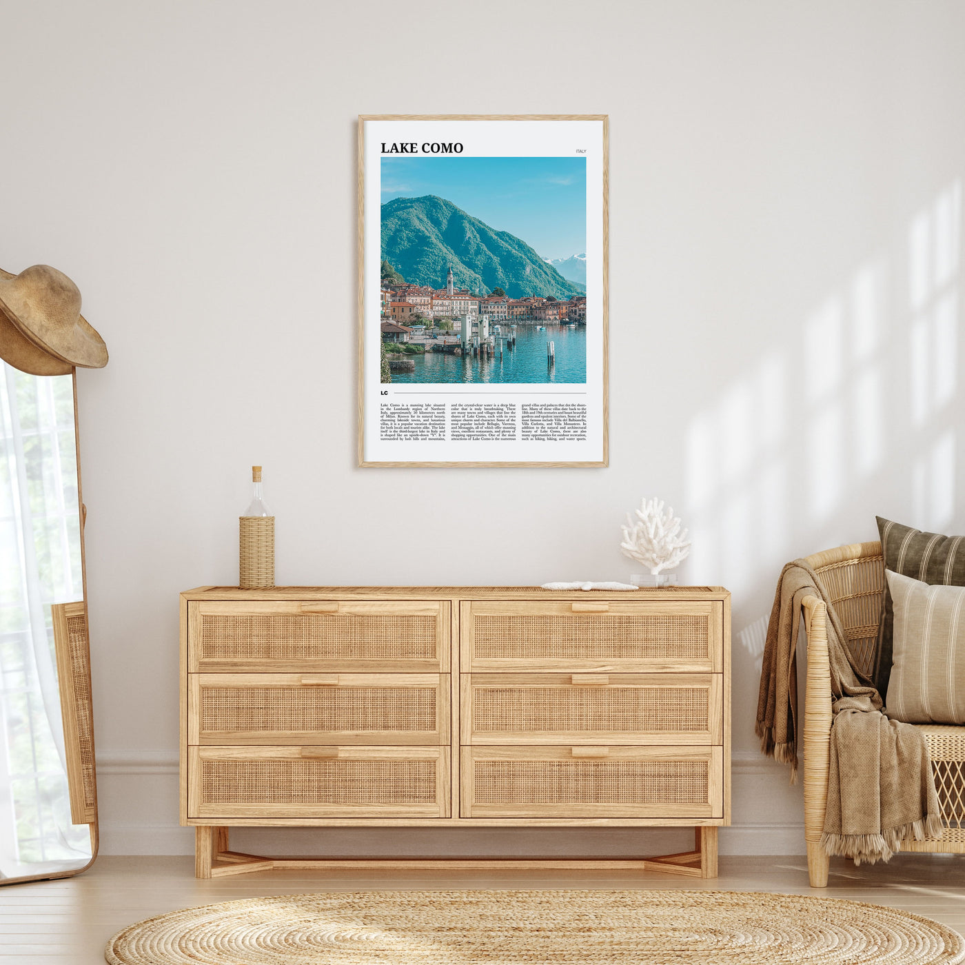 Lake Como Travel Color No 2 Poster