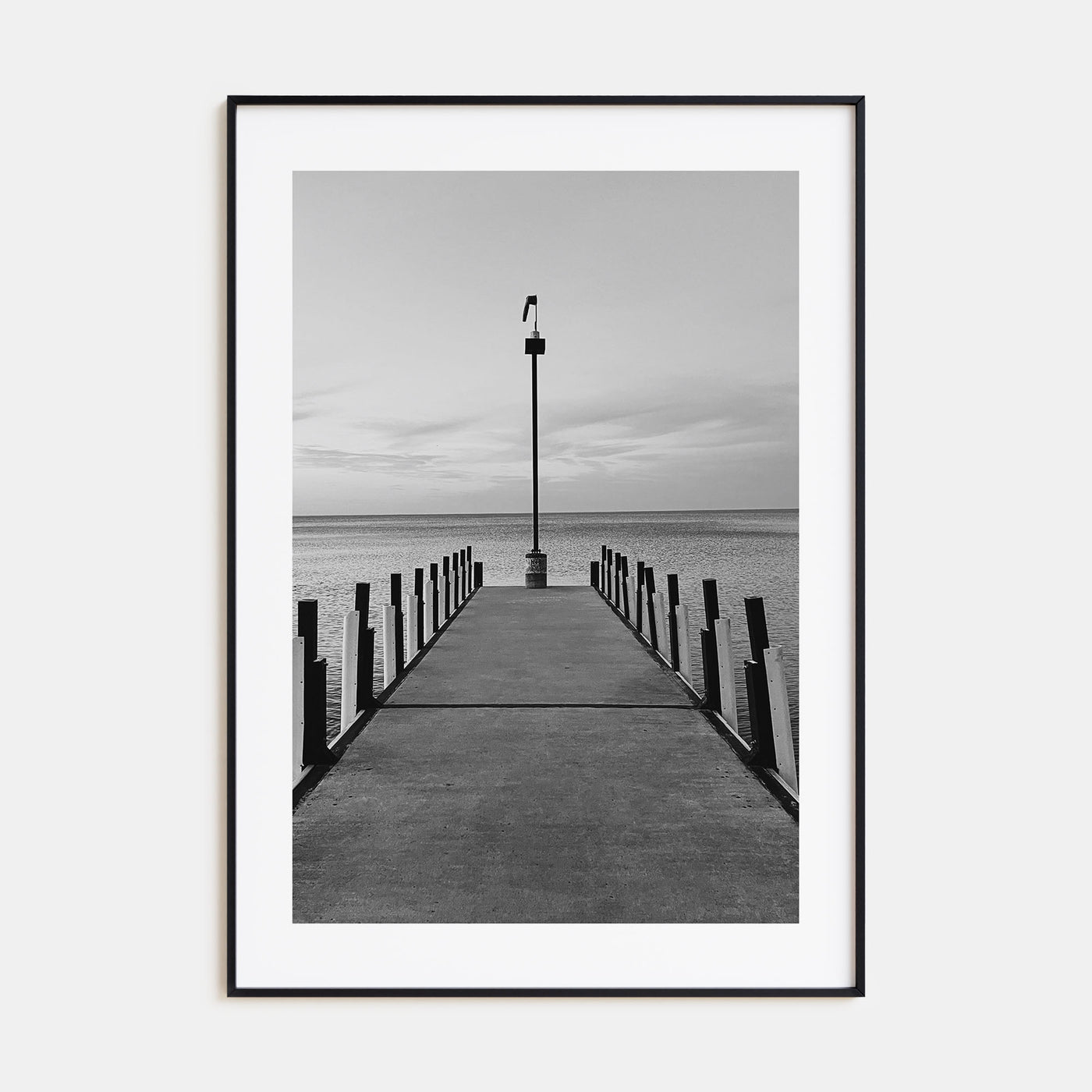 Lake Erie Photo B&W Poster