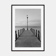 Lake Erie Photo B&W Poster