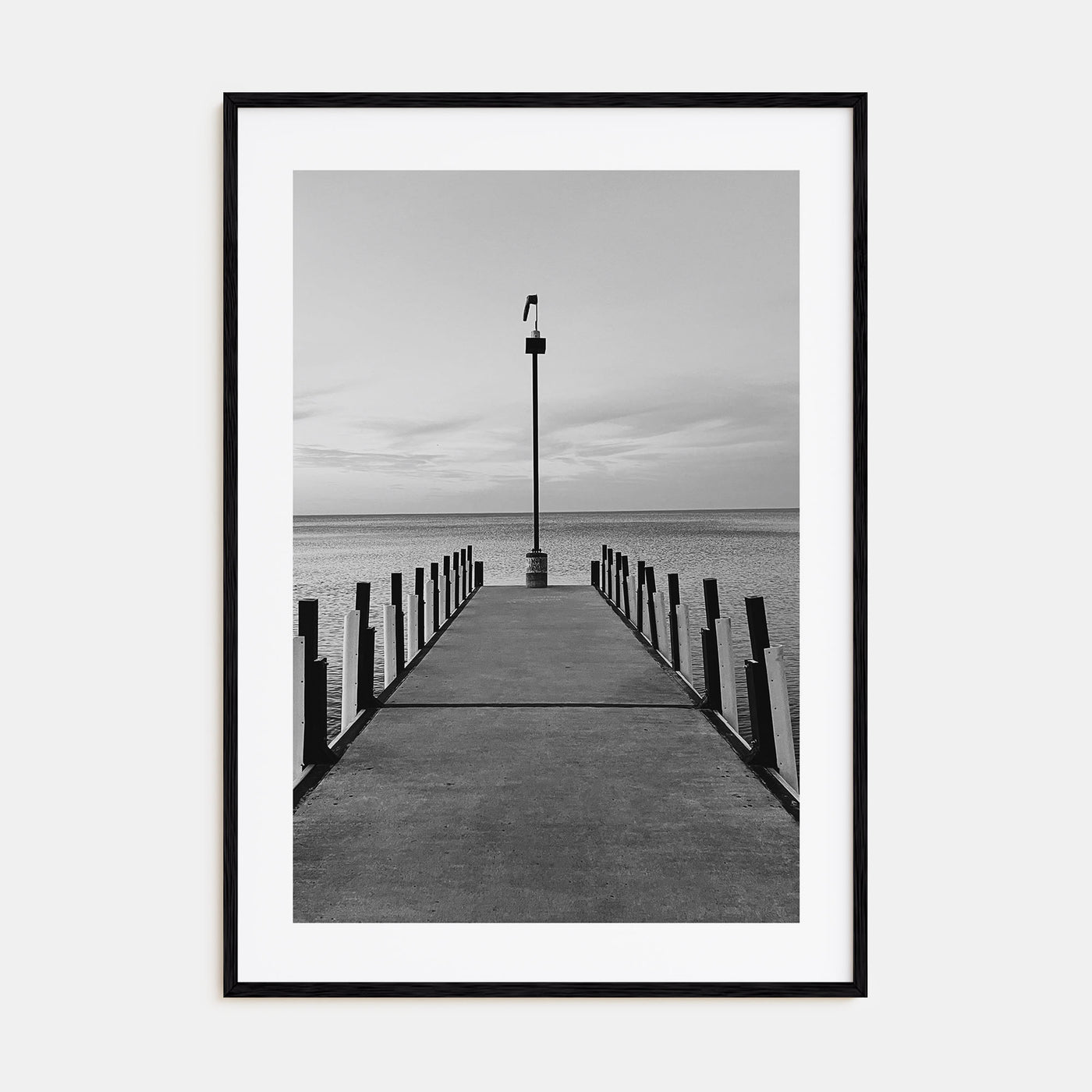 Lake Erie Photo B&W Poster