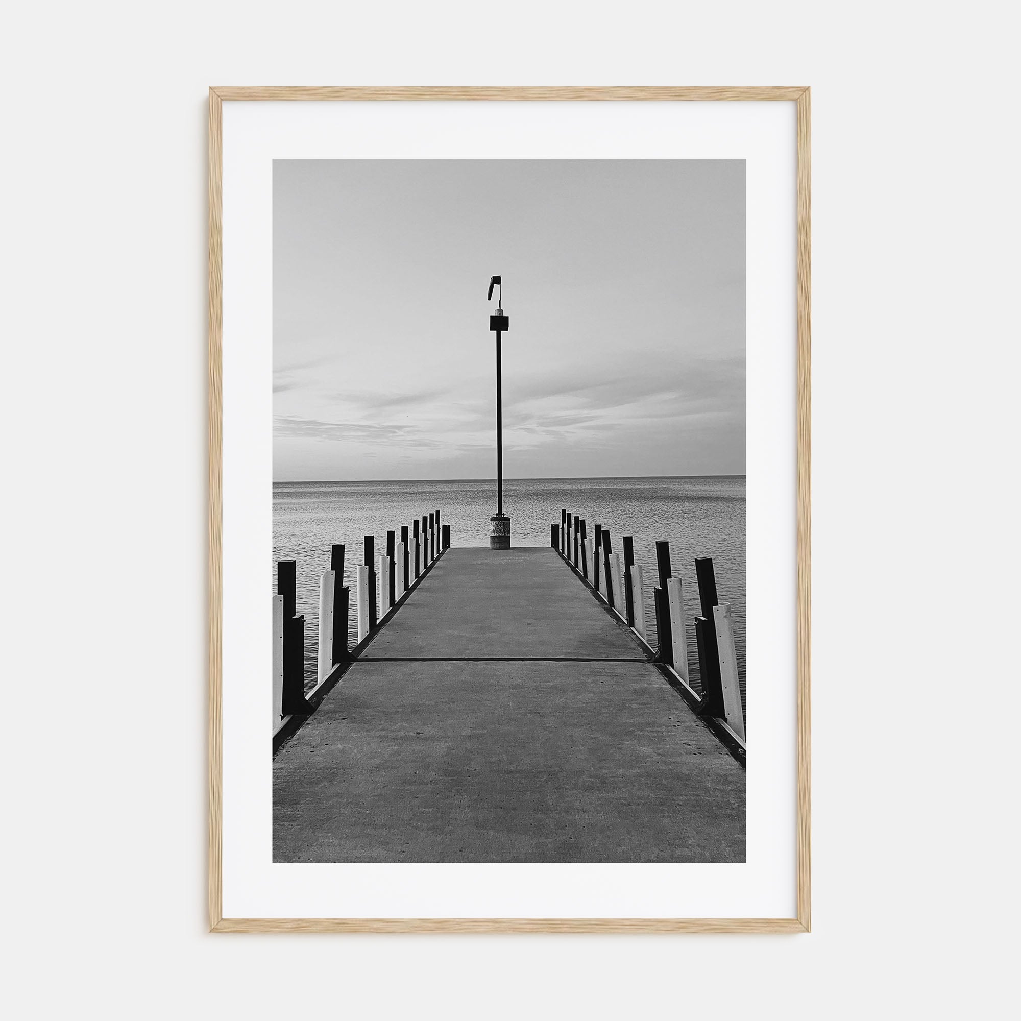 Lake Erie Photo B&W Poster