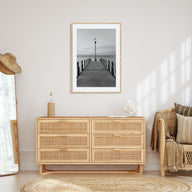 Lake Erie Photo B&W Poster