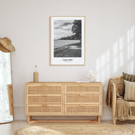 Lake Erie Portrait B&W Poster