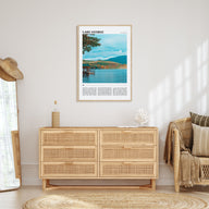 Lake George Travel Color Poster