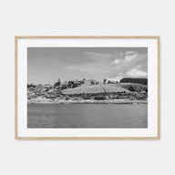 Lake Gregory Landscape B&W Poster