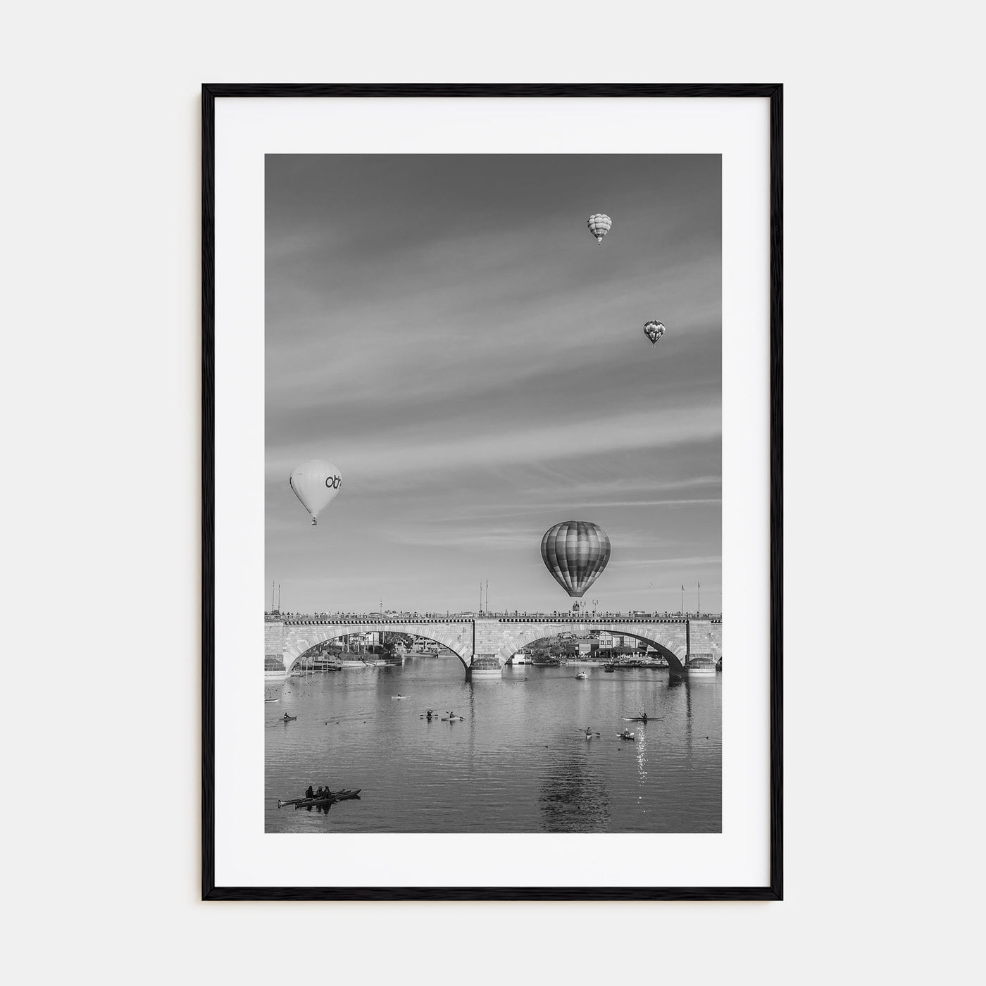 Lake Havasu City Photo B&W Poster