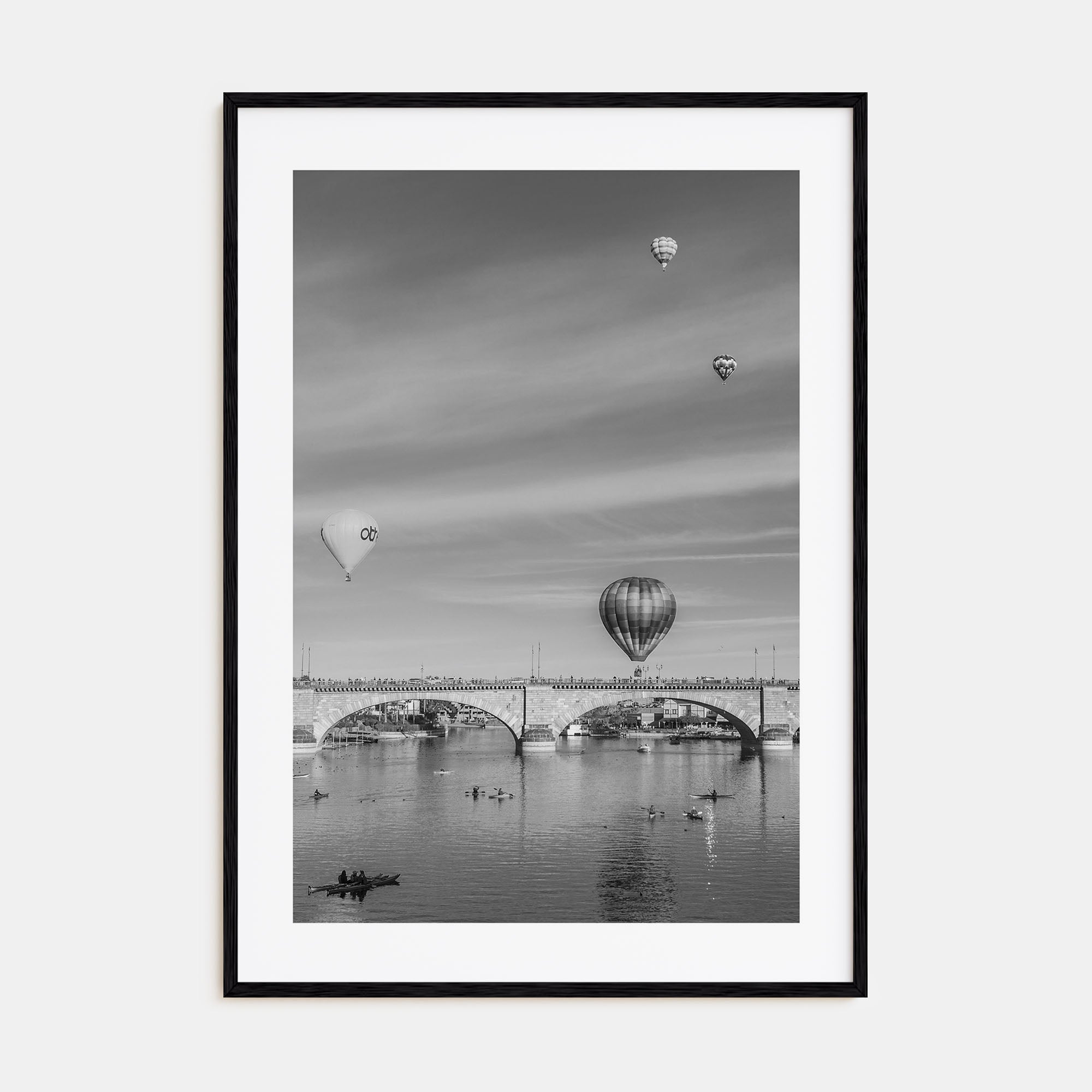 Lake Havasu City Photo B&W Poster