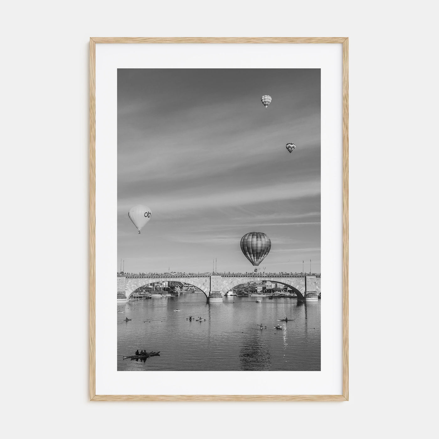 Lake Havasu City Photo B&W Poster