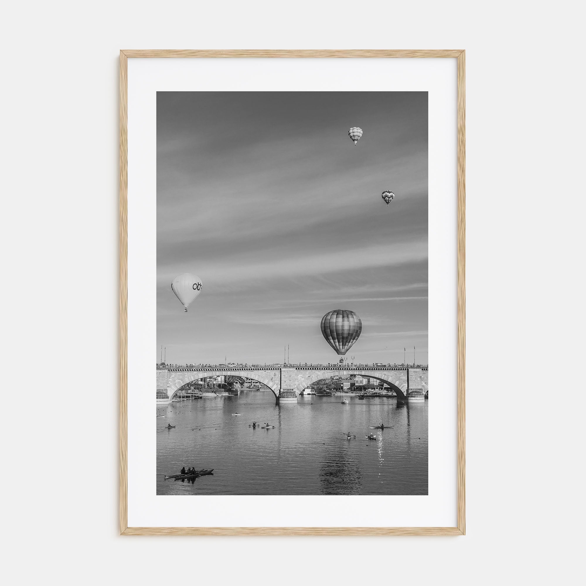 Lake Havasu City Photo B&W Poster