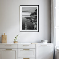 Lake Michigan Photo B&W No 1 Poster