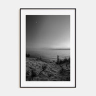 Lake Michigan Photo B&W No 3 Poster