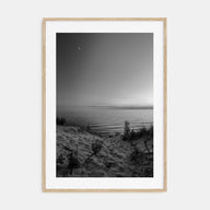 Lake Michigan Photo B&W No 3 Poster