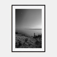 Lake Michigan Photo B&W No 3 Poster