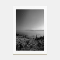 Lake Michigan Photo B&W No 3 Poster