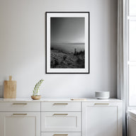 Lake Michigan Photo B&W No 3 Poster