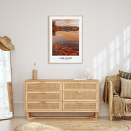 Lake Placid Portrait Color Poster