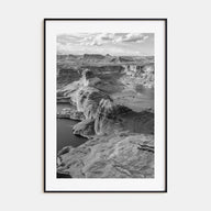 Lake Powell Photo B&W Poster