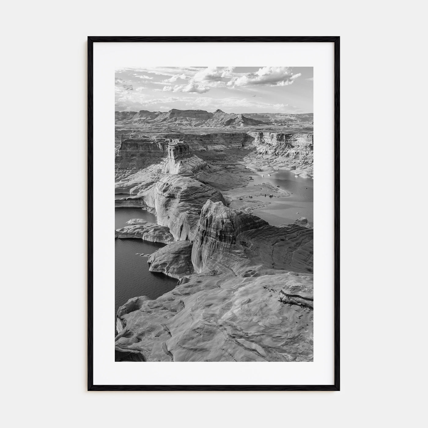 Lake Powell Photo B&W Poster