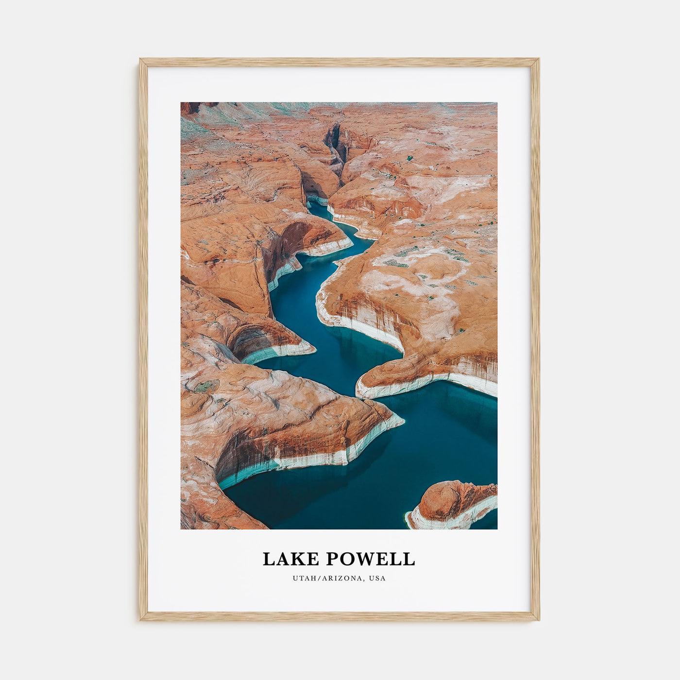Lake Powell Portrait Color Poster